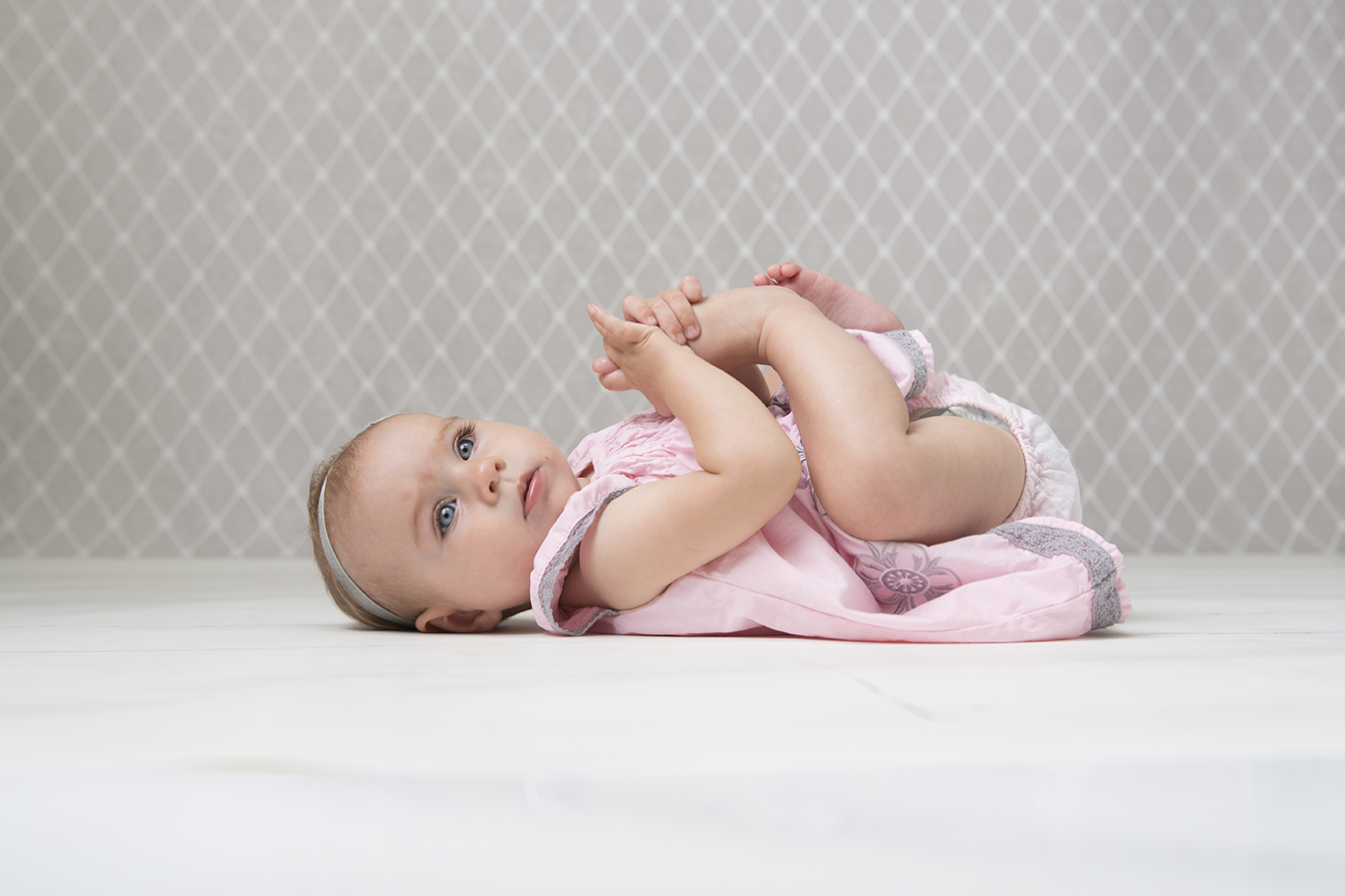 Six month old baby photograph