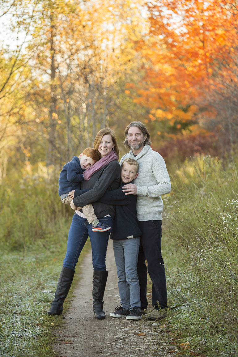 Family outdoor photography