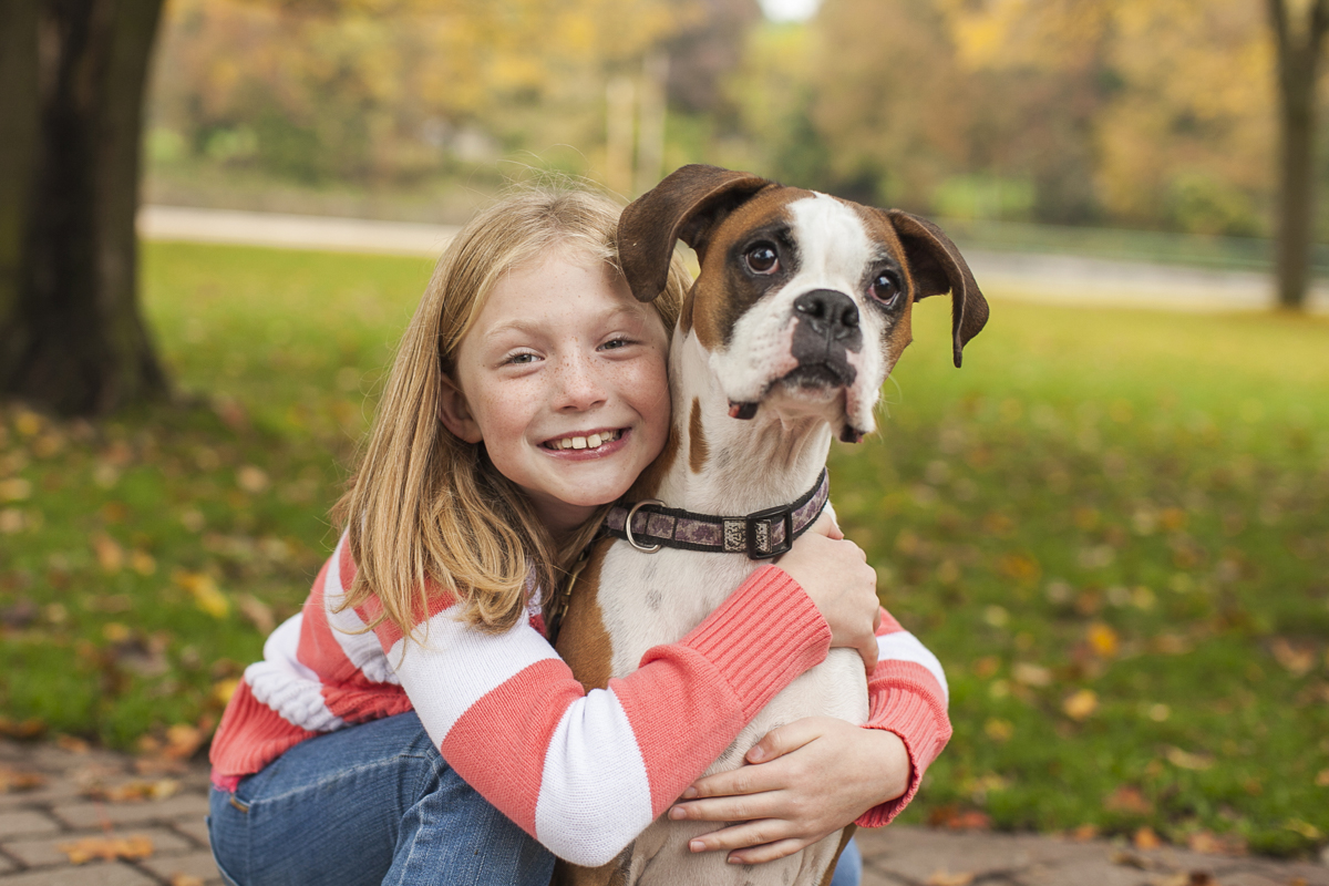 Girl and her Dog-Man Bests Friend Photographer